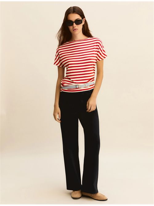 T-shirt in jersey stretch - ROSSO EMME MARELLA | EMMFERVIDA280/013